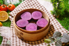 蒸紫薯