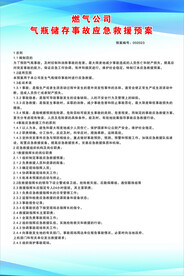 燃气公司应急预案