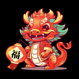 手绘龙