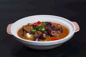 香菇炖腊鸭