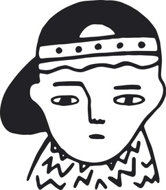 卡通人物头像         