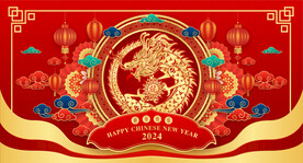 龙背景