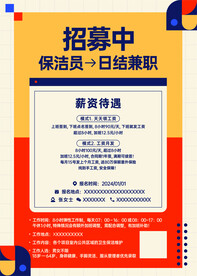 招牌海报