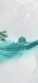 中国风地标海报