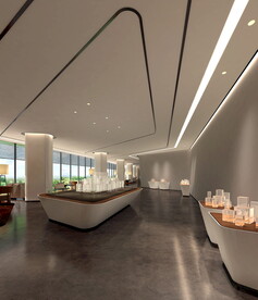 会所装饰设计效果图 