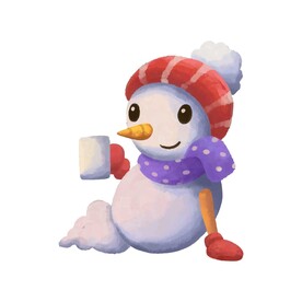 圣诞节雪人