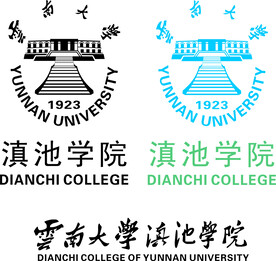 滇池学院校徽矢量图