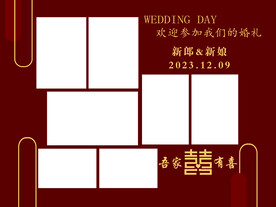 婚庆背景