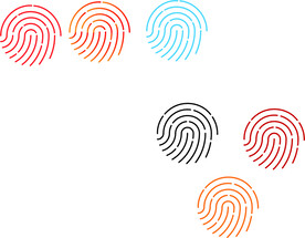矢量指纹效果