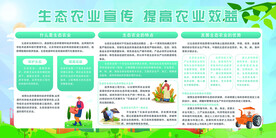 生态农业展板