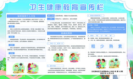 卫生健康知识普及展板