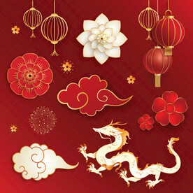 中国传统春节 