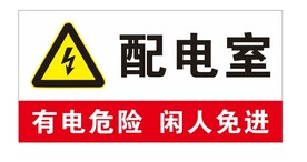 配电室标牌