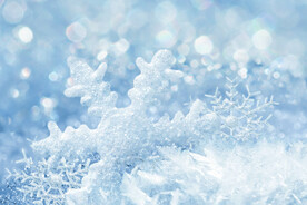  雪花素材图片