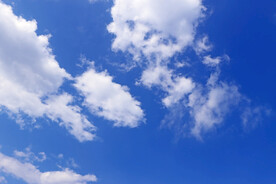 蓝天白云