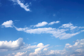 蓝天白云