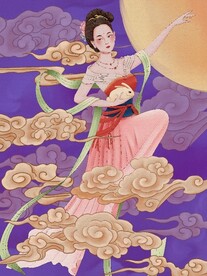嫦娥奔月