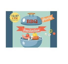 BBQ海报