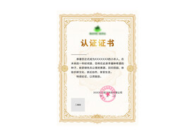 认证证书