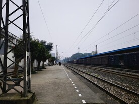 繁忙的铁路运输