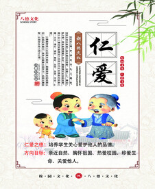 人生八德  仁爱 