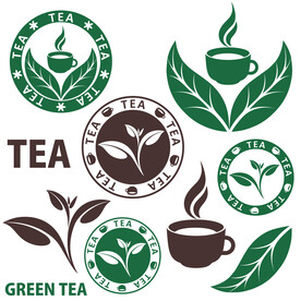 茶元素图标