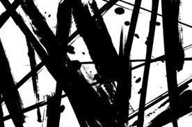 抽象笔触装饰画