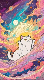 卡通猫咪