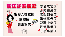食在好美食馆背景墙