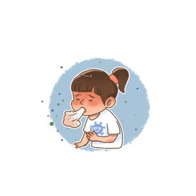 咳嗽女孩