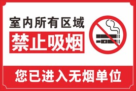 单位禁烟牌