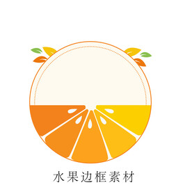 水果边框素材