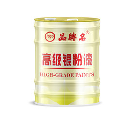 涂料包装展开图