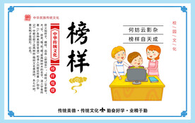 礼仪展板