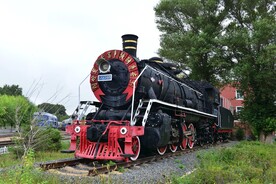 大安北机车陈列馆