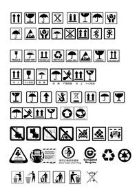 外箱  包装 图标 纸箱