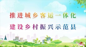 城乡客运一体化展板