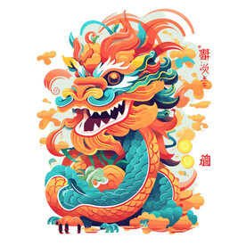 龙踏青云
