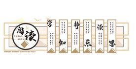 图书室文化墙