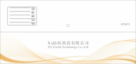 矢量金色面料挂卡