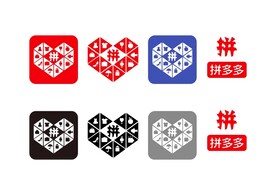 矢量拼多多logo素材-矢量拼多多logo图片-矢量拼多多logo设计模板-昵图网