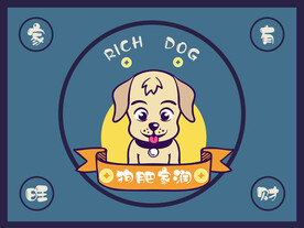 卡通狗狗图案设计