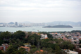 厦门鼓浪屿眺望景色