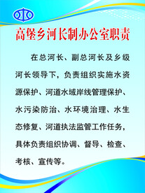 河长制办公室职责