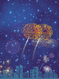 烟花高清素材