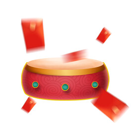 敲鼓