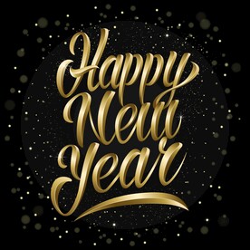 新年快乐英文字