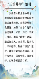 三治并举