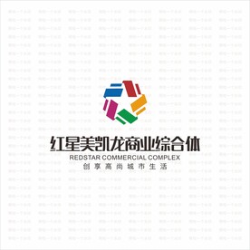 红星美凯龙商业综合体logo