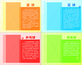 运动项目简介